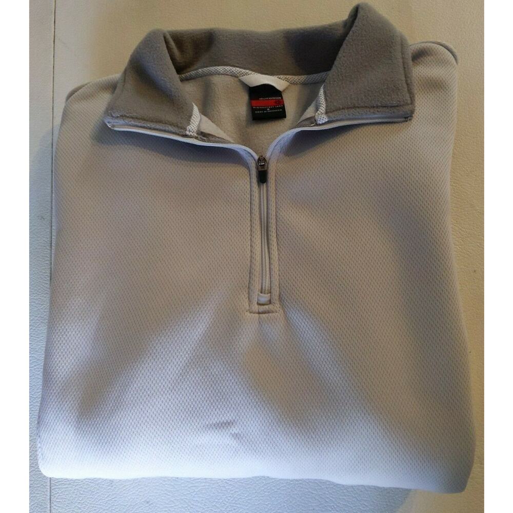 Old Navy Pullover Women's Size S Gray 1/4" Zip Lightweight Sweatshirt